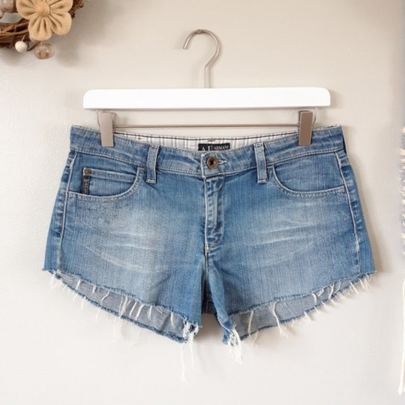 Armani Jeans Pants - ARMANI Jeans | Vintage Cutoff Jean Shorts